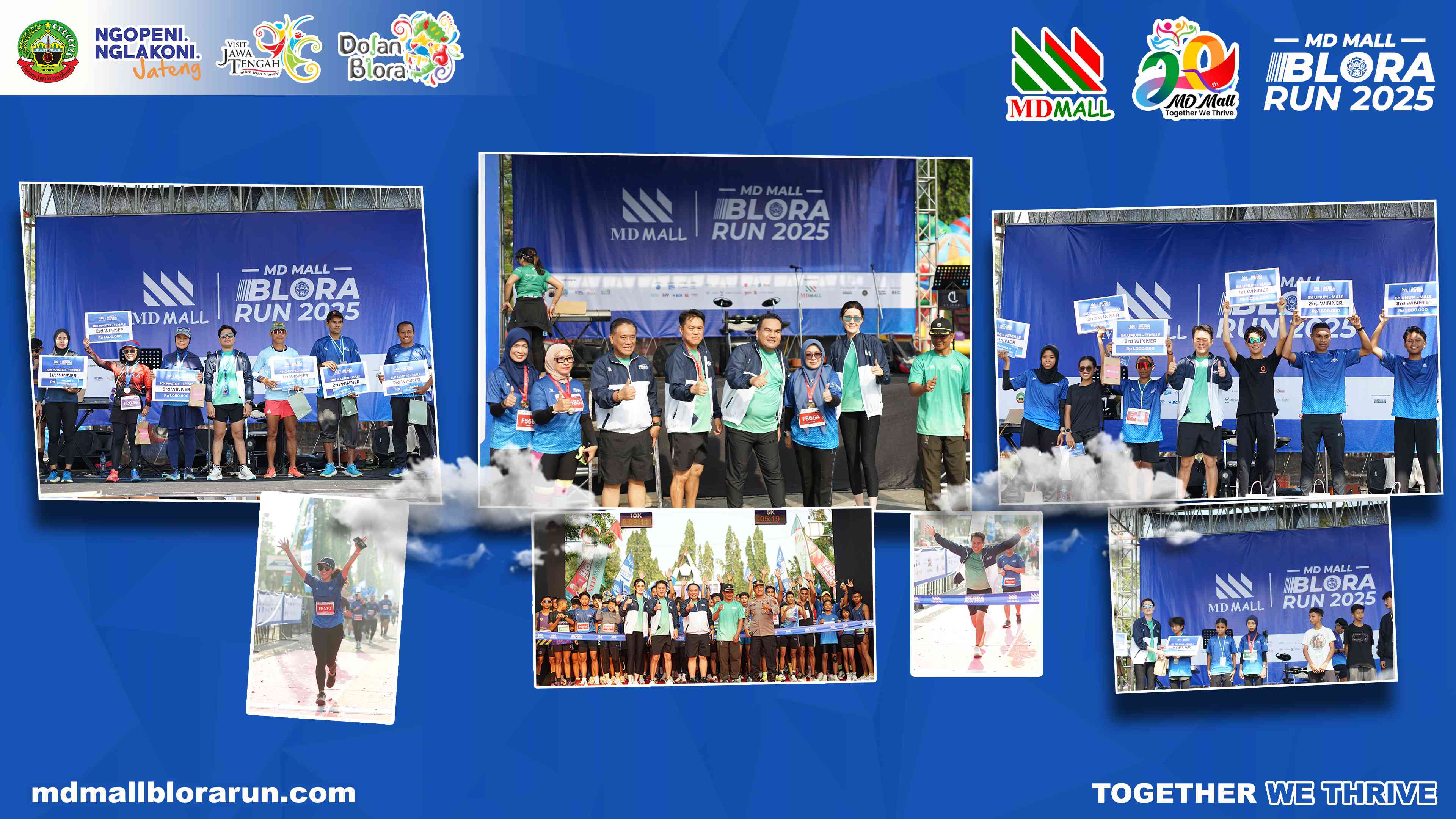 🏃‍♀️ MD Mall Blora Run 2025: Langkah Bersama Merayakan Dua Dekade Semangat “Together We Thrive”